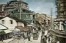 Philip - Early 20th Century. India, Bombay (Mumbai). View of Princess Street Princess Street near Crawford Market was opened by the Prince of Wales. The Prince and Princess of Wales (later King