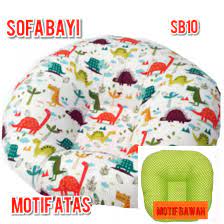 Tempat tidur bayi dengan dominasi warna putih dan warna natural pada bagian kakinya ini bisa dibilang cukup unik. Tempat Tidur Bayi Sofa Bayi Baby Newborn Lounger Kasur Santai Bayi Motif Karakter Lazada Indonesia