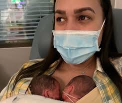 Identical twins Ava and Amelie arrived premature at just 26 weeks, and  spent the first 11 weeks of their life