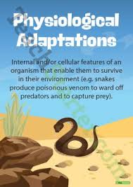 The Snake Is An Example Of A Physiological Adaptation The Poison Keeps Predators Away Science Teaching Resources Teaching Science Teaching Resources