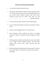 Mohon kiranya surat permohonan pelunasan ini agar dapat dibantu untuk dilakukan pelunasan serta keringanan biaya pelunasan sesuai dengan program yang ada. Aset