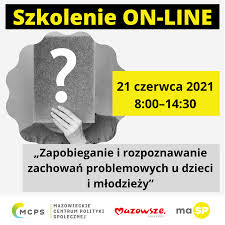 Dzień (w latach przestępnych 173.) dzień w kalendarzu gregoriańskim. Szkolenie On Line Zapobieganie I Rozpoznawanie Zachowan Problemowych U Dzieci I Mlodziezy 21 Czerwca 2021 R Mazowieckie Centrum Polityki Spolecznej