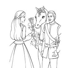 The hellokids members who have chosen this ariel and prince eric coloring page love also the little mermaid coloring pages. Barbie Horse Princess And Prince Coloring Pages Barbie Horse Coloring Pages Coloring Pages For Kids And Adults