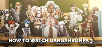 The footage comes from the youtuber turniplord here: How To Watch Danganronpa 3 Anime In 2021