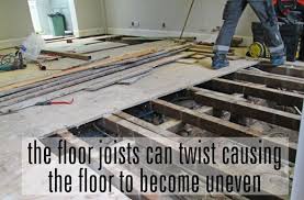 Floor Joists Twisting Causing Wood Floor To Become Uneven Flooring Wood Wood Floors