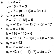 Check spelling or type a new query. Tentukan Rumus Suku Ke N Barisan Aritmetika Berikut A 7 10 13 16 B 12 7 2 3 Mas Dayat