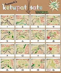 When selecting ketupats, choose those that are as green as possible without the brown edges. How To Make Ketupat Lemang D I Y Creative Arts Facebook
