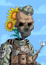 Skeleton Soldier Funny' Poster by Illustration Guy | Displate