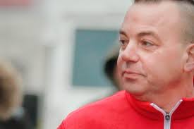 Savage sectarian killer in vanguard of paltry loyalist protest against  Syrian refugees