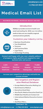 Healthcare Mailing List Medical Email List Healthcare Marketing Lists Healthcare Marketing Health Care Medical