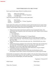 Contoh Surat Jual Beli Tanah Dan Format Perjanjiannya