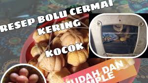 Bolu merupakan salah satu roti yang banyak di gemari oleh seluruh kalangan umur, rasanya yang manis yang terkadang di hiasi dengan. Resep Kue Bolu Cermai Kering Cocok Buat Lebaran Youtube