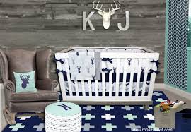 Modifiedtot Woodland Nursery Bedding Crib Bedding Boy Rustic Baby Cribs