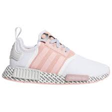 Adidas Originals Nmd R1 Casual Running Shoes Black White Bold Pink Adidas Nmd R1 Pink Pink And Black Adidas Adidas Shoes Women