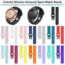 Free shipping on all orders! Silicone Sport Watch Band Wristband Strap For Samsung Galaxy S4 42mm Gear S2 46mm Gear S3 Frontier U Buy At A Low Prices On Joom E Commerce Platform