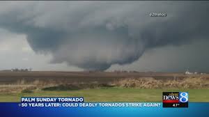 A massive f4 category tornado rampages towards a storm chasers van photographic print by peter carsten. 50 Years Later Could F4 F5 Tornadoes Strike Again Youtube
