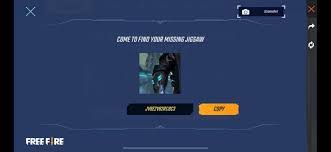 Now any free fire player can use this incredible tool to access more cheesy items in their free fire account. How To Get Jigsaw Code In Garena Free Fire Creative Pavan