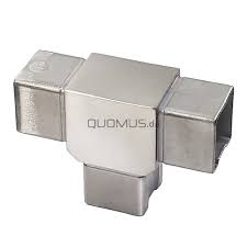 Die innere größe von container ist unten: 3 Wege T Verbinder Fur Rohr 40x40 Mm Aus Edelstahl 11 99