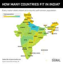 It actually depends a lot on how you define a country. Graphic Truth How Many Countries Fit In India Gzero Media