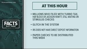 Turbotax H R Block Glitch May Delay Stimulus Checks From Irs 5newsonline Com