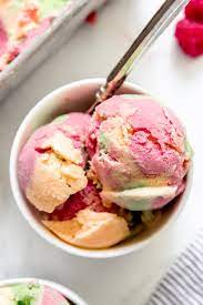 If you want your lime sherbet to be green, you can add a few drops of green food coloring to the. Homemade Rainbow Sherbet With Real Fruit Flavor House Of Nash Eats