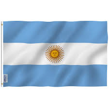 A modified version of the argentine flag featuring slightly darker blue stripes and a redesigned sun emblem came into effect on nov. Fly Breeze Argentina Flag 3x5 Foot Anley Flags