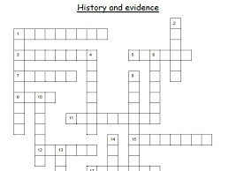 Sep 07, 2016 · below, more than 150 puzzles on topics inspired by subjects across the curriculum. Crosswords For History Teaching Resources