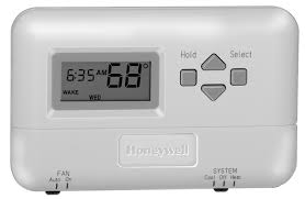 At the back of the thermostat is the battery housing where the changing of the battery can be done. Http Www Gazifere Com Wp Content Uploads 2015 10 Honeywell Programmable Thermostat Owners Guide Pdf