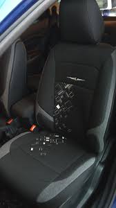 Airbag Friendly Car Seat Cover Black And Grey Car Seats Carseat Cover Diy Car Seat Cover