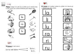 D'autres idées de « grammaire : Combinatoire Fiches De Preparations Cycle1 Cycle 2 Ulis