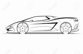 Check spelling or type a new query. Hand Drawn Modern Sports Car Silhouette Side View Of Supercar Royalty Free Cliparts Vectors And Stock Illustration Image 153184175