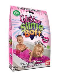 What's hiding in the slime? Zimpli Kids Pink Glitter Bath Slime Baff 1 Use 150g Walmart Com Walmart Com