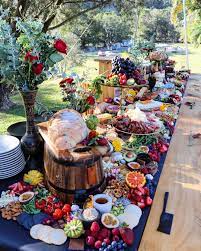 If You Are In Love With Grazing Tables Or Just Trying Your Hand At Making Your Own Then You Will Love This Roundup Of Food Displays Grazing Tables Wedding Food