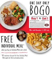 Curbside pickup available on all orders. January 2021 Second Meal Free Today At Boston Market Bostonmarket Coupon Promo Code The Coupons App
