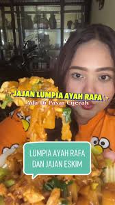 Akhirnya jajan Lumpia Ayah Rafa lagi🤩 Udah gitu biar seger ngemil @PI...