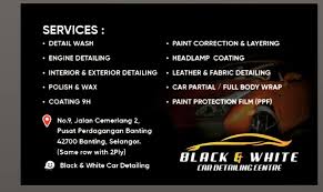 The best part about detailing white cars is that it really shows when you take out all the minor scratches on it. Black White Car Detailing Home Facebook