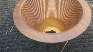 6 Custom Designer Wood Grain Recessed Can Light Trim Recessed Can Lights Can Lights Wood Grain