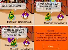 12 Hilarious Club Penguin Bans That Ll Make You Feel Suuuuper Nostalgic
