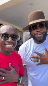 One day I'll tell stories that I can't right now. , Walking to the hotel  lobby and heard a loud voice calling "SAM-YOU-ELL!!" , Met one of the  legends of Morgan Heritage today @grampsmorgan after a ...