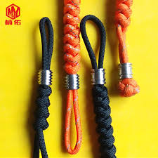 Maybe you would like to learn more about one of these? Buy Online 1pc Edc Handmade Paracord Rope With Titanium Paracord Beads Knife Beads Rope Cord Beads Lanyard Pendants Outdoor Accessories Alitools