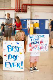 The homeowner implemented green drawers (a garage sale find) for the dresser. Welcome Home Signs Ideas For Military Homecomings Welcome Home Signs Welcome Home Signs For Military Homecoming Signs