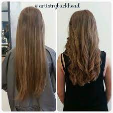 Makeover Magic On Virgin Hair Today Eula Used Schwarzkopfpro To Subtlely Adddimension And Shine She Then Styled With Oribehaircare Soft Lacquer And Dry Te