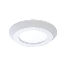 Square recessed lighting trim bronze gravestones images nice. Halo 9 In White Recessed Ceiling Light Square Trim With Glass Albalite Lens 10p The Home Depot