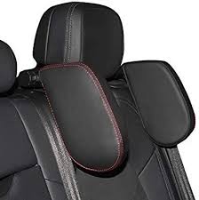 Aukee Car Seat Pillow Headrest Neck Support Travel Sleeping Cushion For Kids Adults Black Car Seats Car Seat Pillow Car Seat Headrest