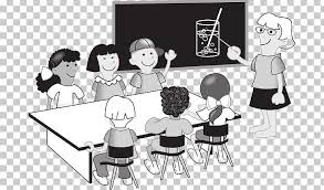 All images and logos are crafted with great workmanship. Student Classroom Teacher Png Clipart Black And White Cartoon Child Class Classrooms Cliparts Free Png Download
