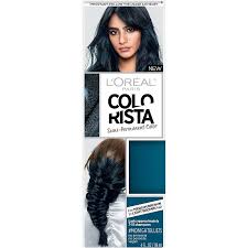 It's a lot easier than it used to be to upkeep vibrant colors because major hair color companies have started selling permanent fashion colors. L Oreal Colorista Semi Permanent For Brunette Hair Ulta Beauty