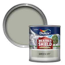 Dulux Weathershield Green Ivy Smooth Matt Masonry Paint 0 25l Tester Pot Departments Diy At B Q Dulux Weathershield Masonry Paint Dulux