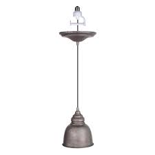 Recessed lighting fixtures retro fitness logos png : Instant Pendant Recessed Light Conversion Kit Antique Rust With Metal Shade Walmart Com Walmart Com