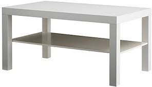 Wgydream end side tables, sofa table, coffee table end table, natural oak wood legs living room sofa table wrought iron retro snack table (size : Amazon Com Ikea Lack Coffee Table White Furniture Decor