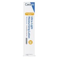 Cerave Ultra Light Moisturizing Face Lotion With Sunscreen Spf 30 1 7 Fl Oz At Least